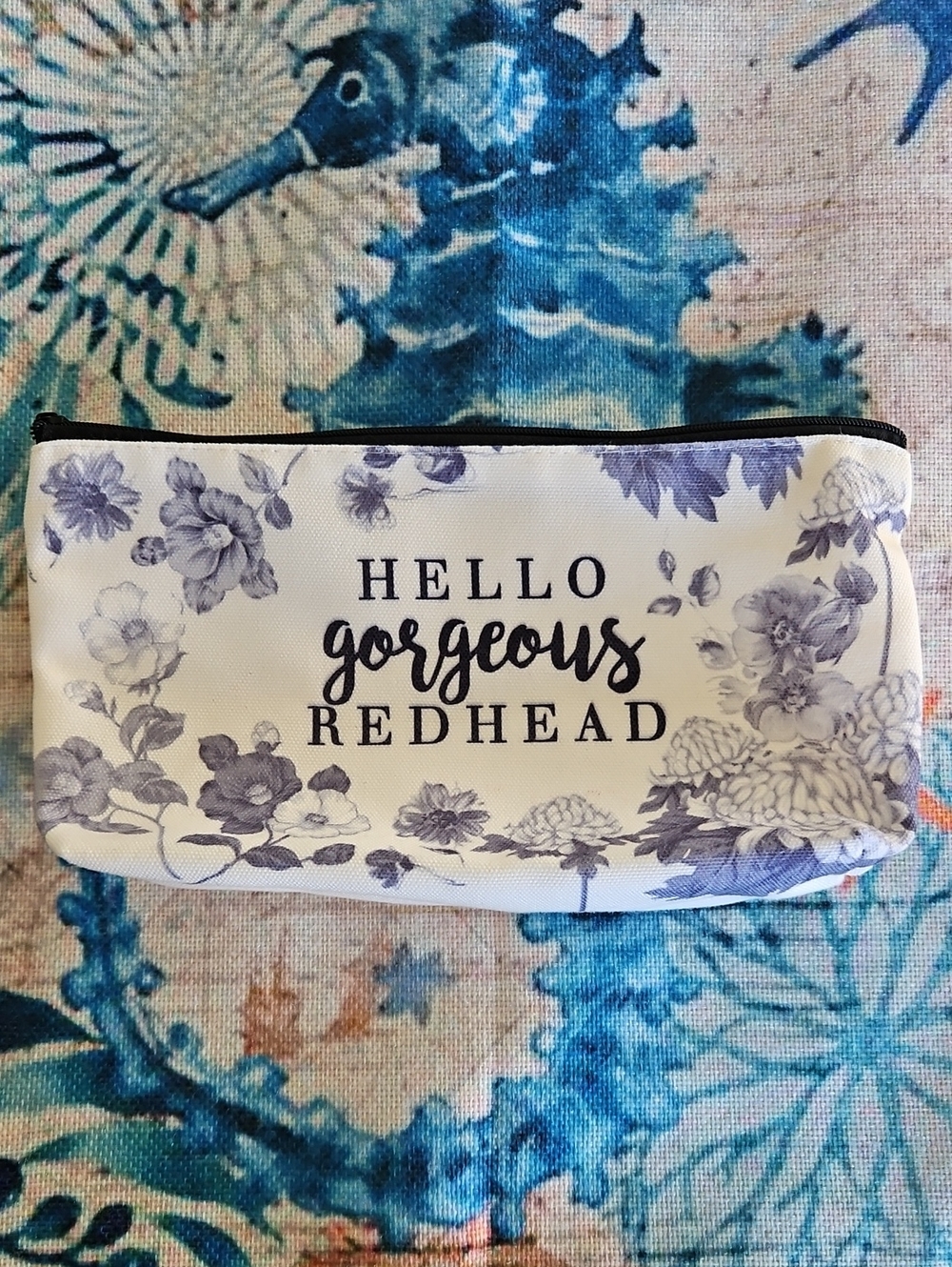Hello Gorgeous Redhead Makeup Bag